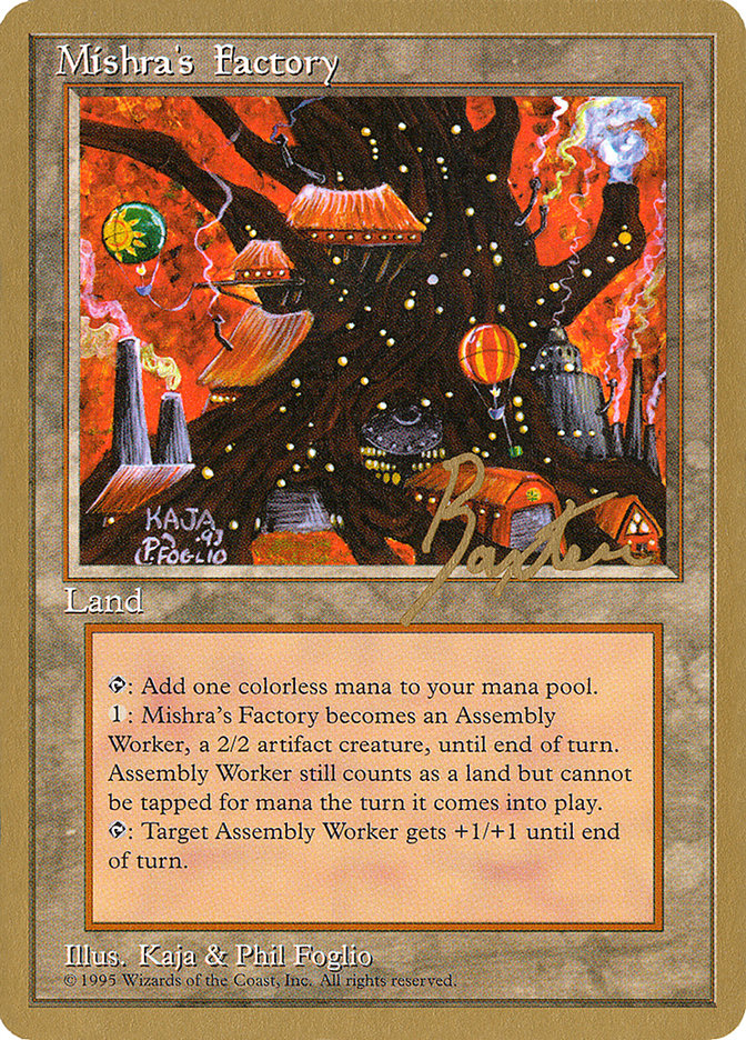 Mishra's Factory (George Baxter) [Pro Tour Collector Set] | Clutch Gaming