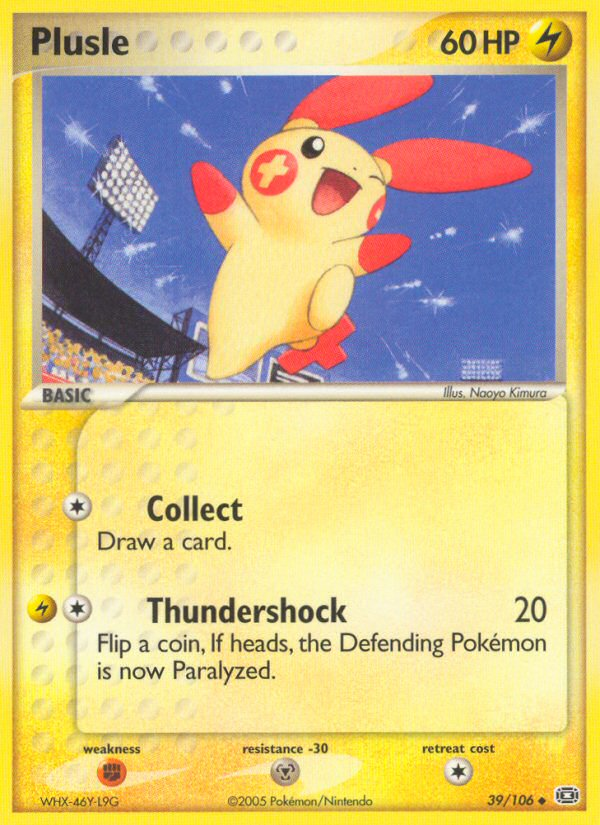 Plusle (39/106) [EX: Emerald] | Clutch Gaming