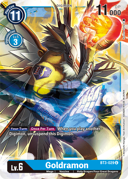 Goldramon [BT3-029] [Release Special Booster Ver.1.5] | Clutch Gaming