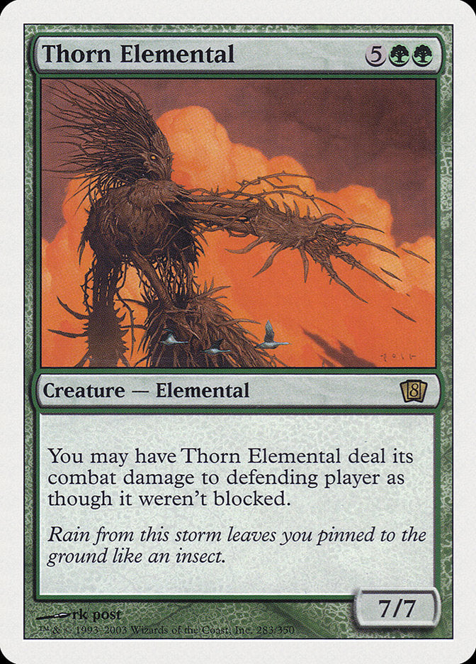 Thorn Elemental [Eighth Edition] | Clutch Gaming