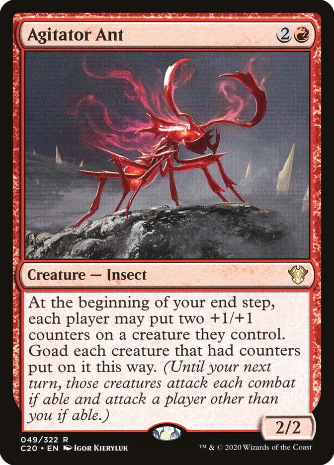 Agitator Ant [Commander 2020] | Clutch Gaming