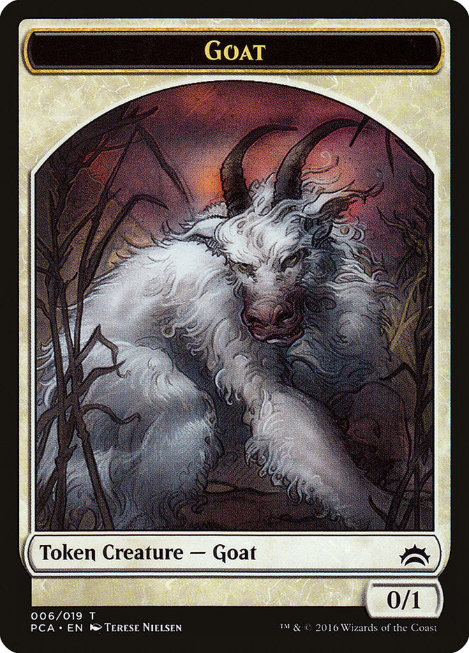 Goat // Insect Double-Sided Token [Planechase Anthology Tokens] | Clutch Gaming