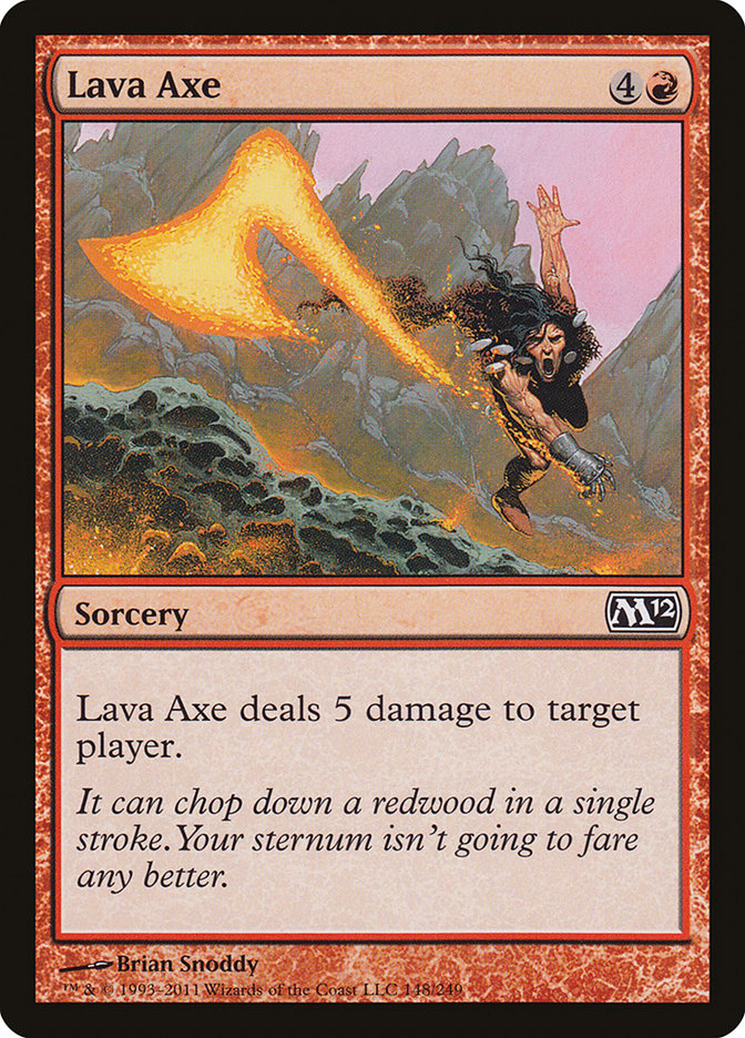 Lava Axe [Magic 2012] | Clutch Gaming