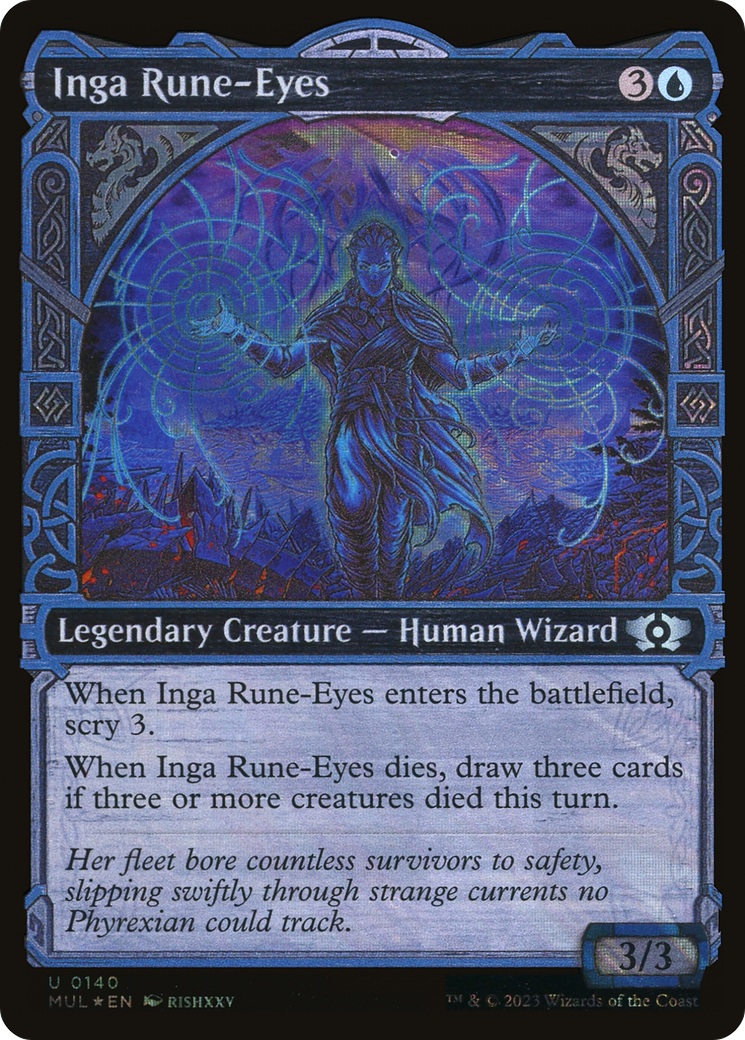 Inga Rune-Eyes (Halo Foil) [Multiverse Legends] | Clutch Gaming