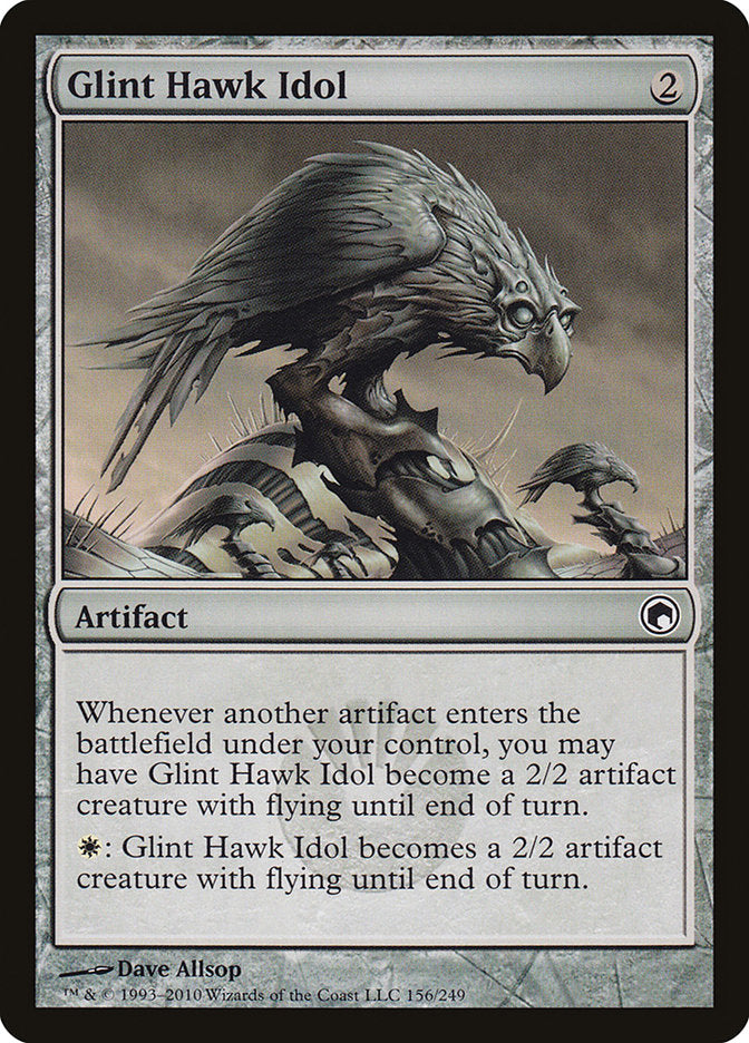 Glint Hawk Idol [Scars of Mirrodin] | Clutch Gaming