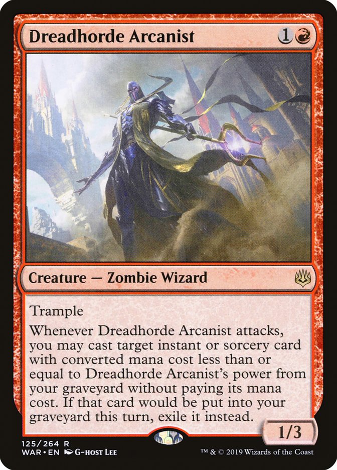 Dreadhorde Arcanist [War of the Spark] | Clutch Gaming