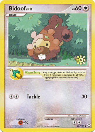 Bidoof (73/123) [Countdown Calendar Promos] | Clutch Gaming