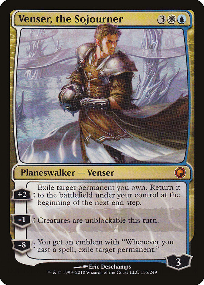 Venser, the Sojourner [Scars of Mirrodin] | Clutch Gaming