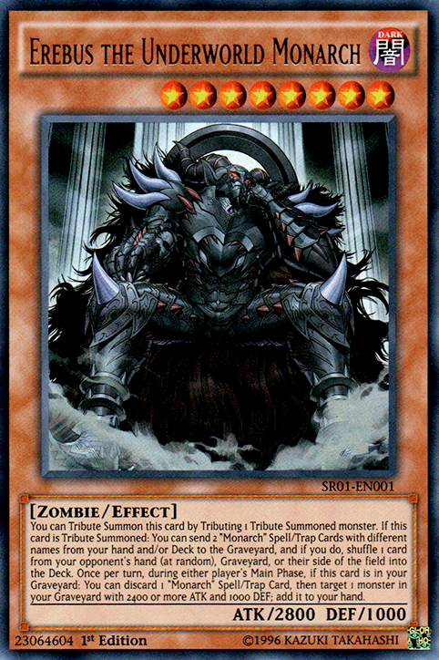 Erebus the Underworld Monarch [SR01-EN001] Ultra Rare | Clutch Gaming