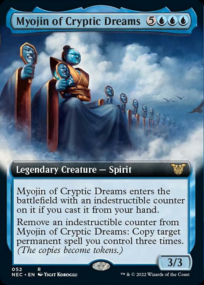 Myojin of Cryptic Dreams (Extended Art) [Kamigawa: Neon Dynasty Commander] | Clutch Gaming