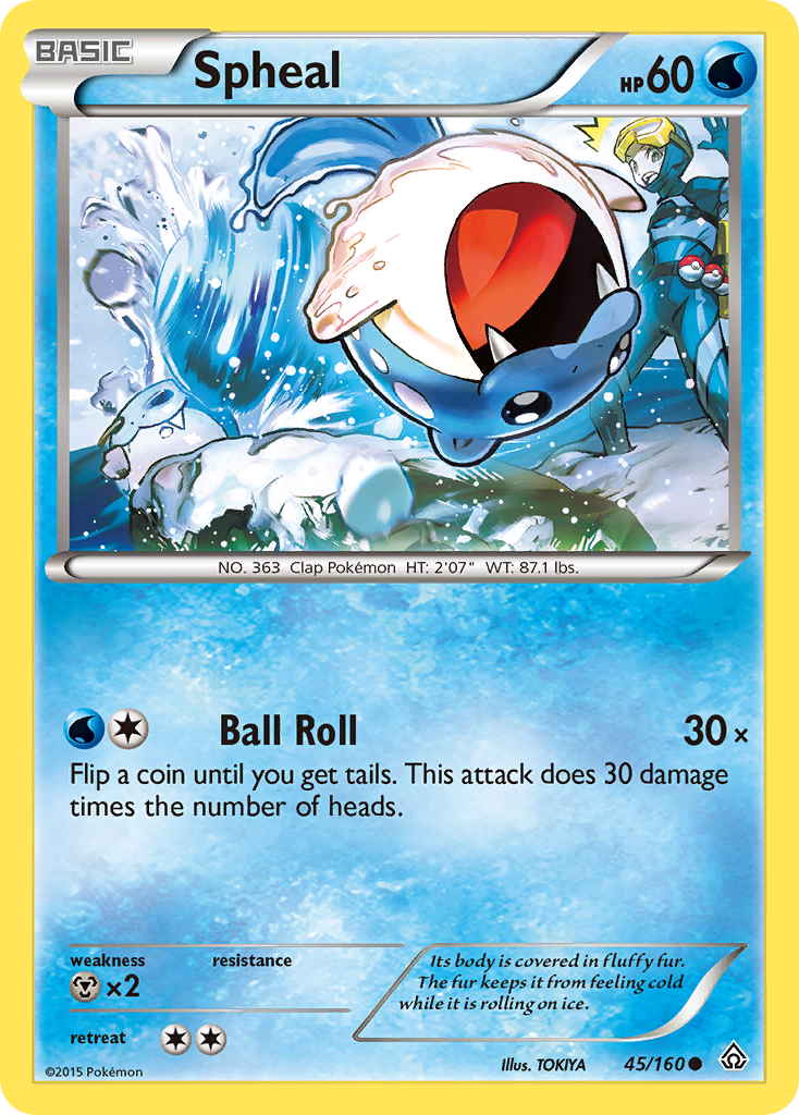 Spheal (45/160) [XY: Primal Clash] | Clutch Gaming