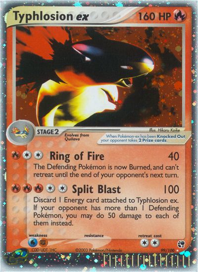 Typhlosion ex (99/100) [EX: Sandstorm] | Clutch Gaming