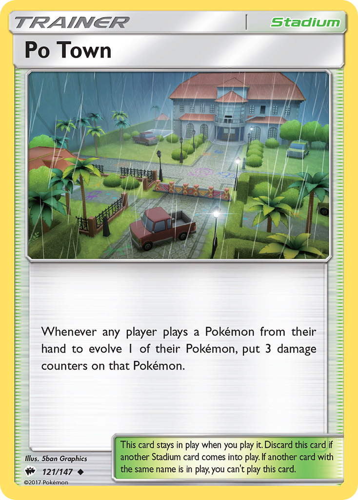 Po Town (121/147) [Sun & Moon: Burning Shadows] | Clutch Gaming