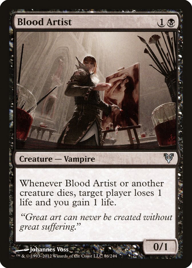 Blood Artist [Avacyn Restored] | Clutch Gaming