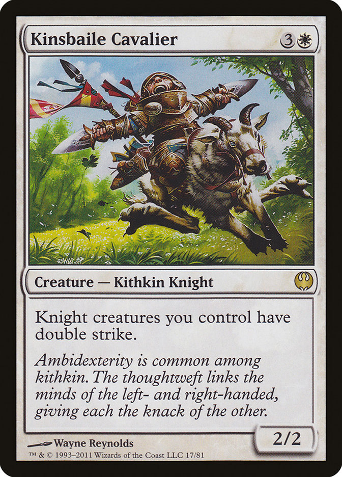 Kinsbaile Cavalier [Duel Decks: Knights vs. Dragons] | Clutch Gaming