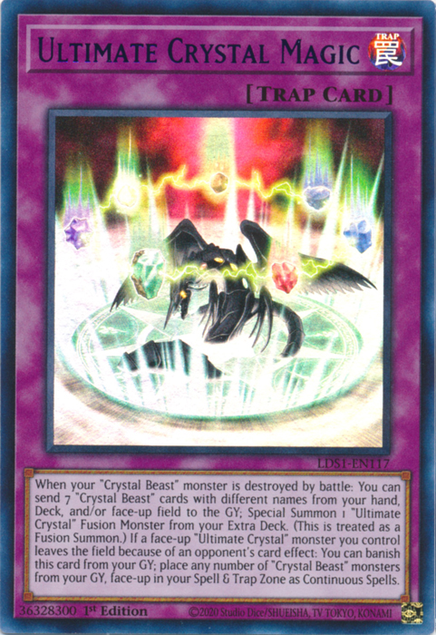 Ultimate Crystal Magic (Purple) [LDS1-EN117] Ultra Rare | Clutch Gaming