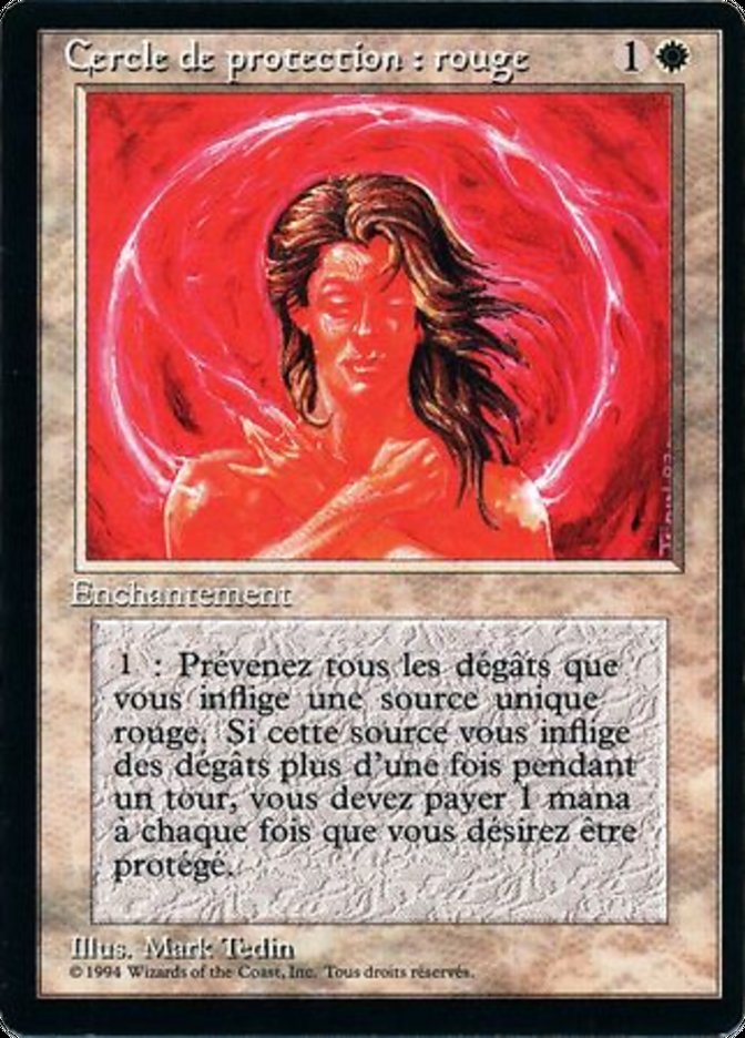 Circle of Protection: Red [Foreign Black Border] | Clutch Gaming