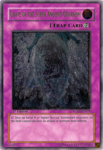 Grave of the Super Ancient Organism [RGBT-EN078] Ultimate Rare | Clutch Gaming
