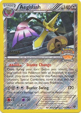 Aegislash (85/146) (Regional Championship Promo Staff) [XY: Base Set] | Clutch Gaming