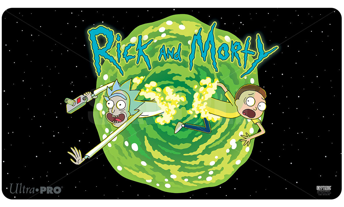 Ultra PRO: Playmat - Rick and Morty (Portal) | Clutch Gaming
