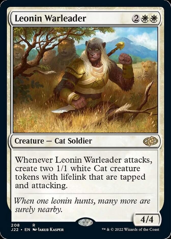 Leonin Warleader [Jumpstart 2022] | Clutch Gaming