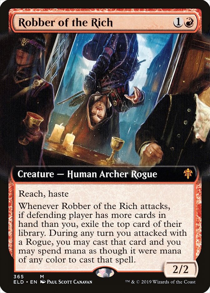 Robber of the Rich (Extended Art) [Throne of Eldraine] | Clutch Gaming