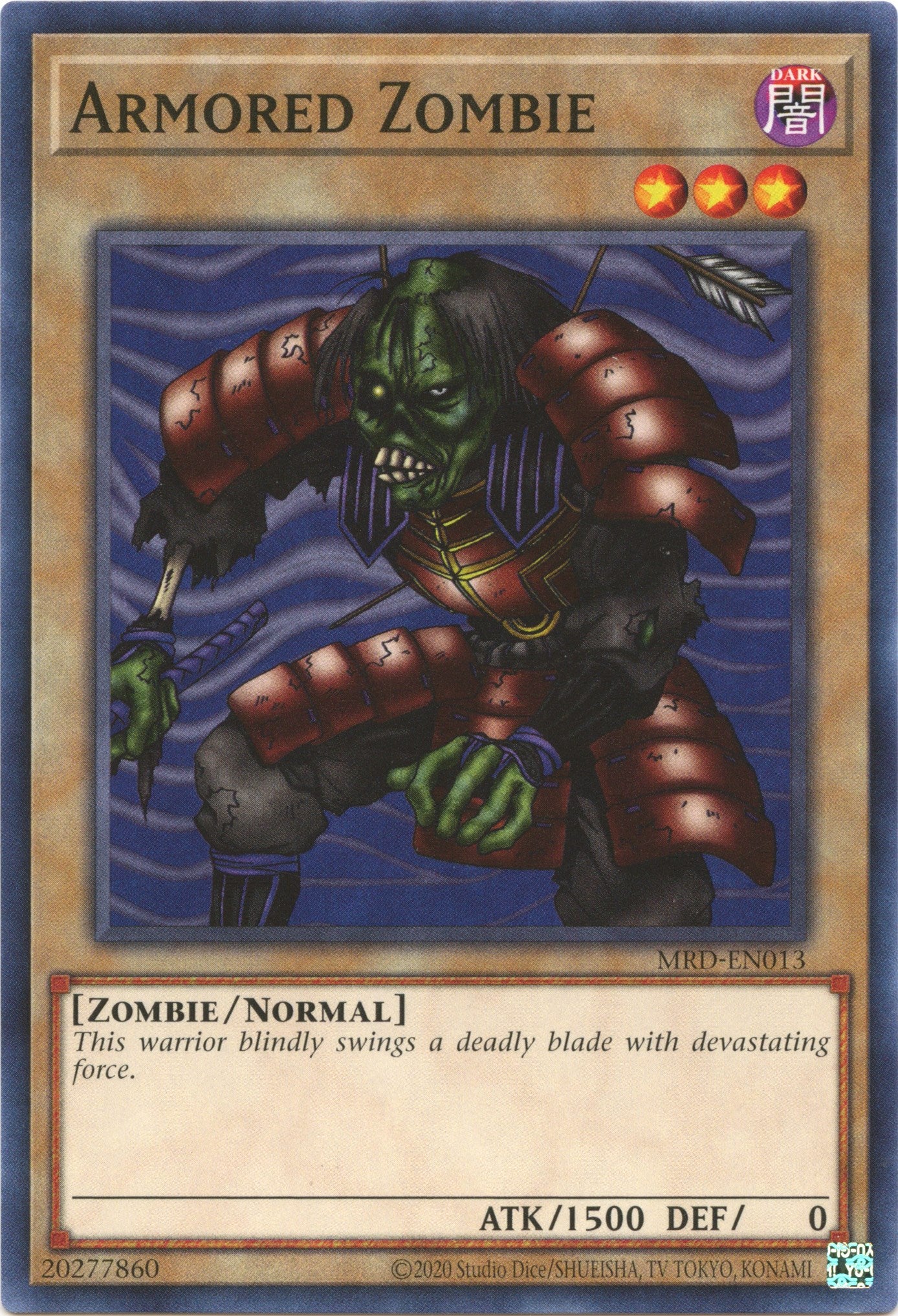 Armored Zombie (25th Anniversary) [MRD-EN013] Common | Clutch Gaming