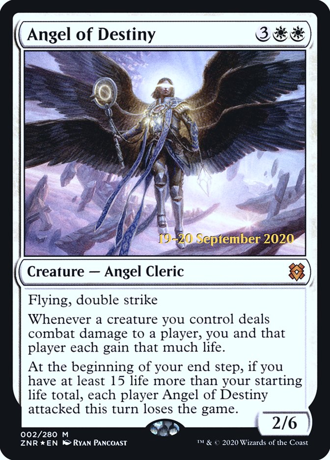 Angel of Destiny [Zendikar Rising Prerelease Promos] | Clutch Gaming