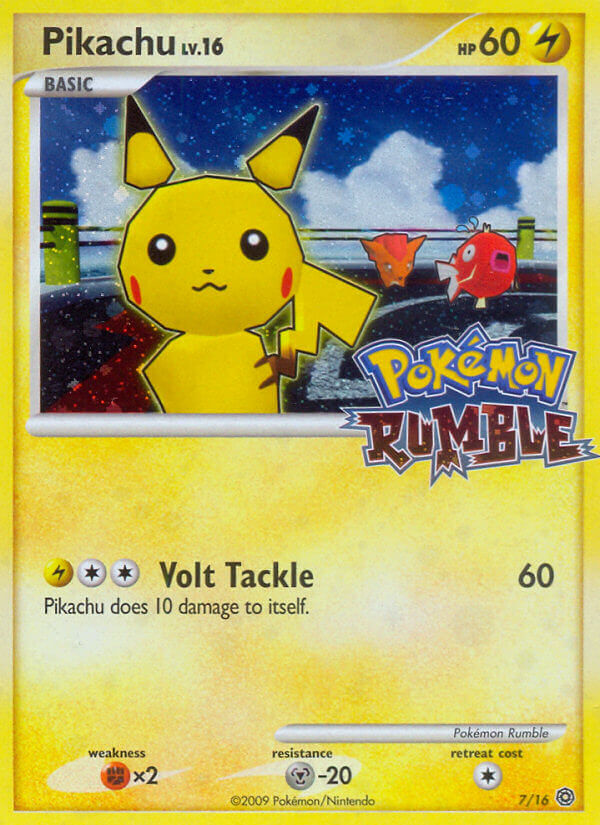 Pikachu (7/16) [Pokémon Rumble] | Clutch Gaming