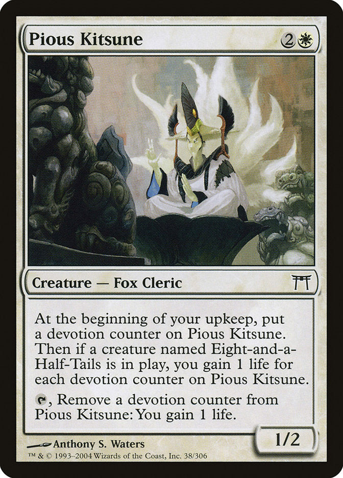 Pious Kitsune [Champions of Kamigawa] | Clutch Gaming