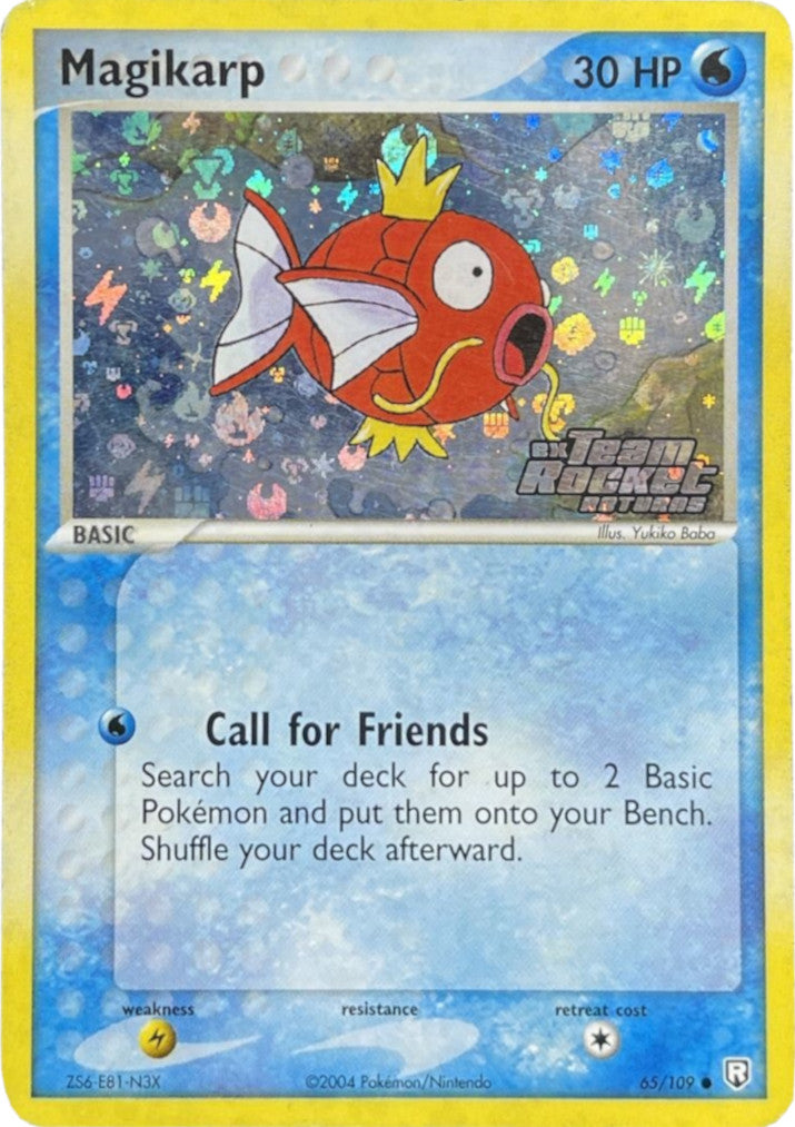 Magikarp (65/109) (Stamped) [EX: Team Rocket Returns] | Clutch Gaming