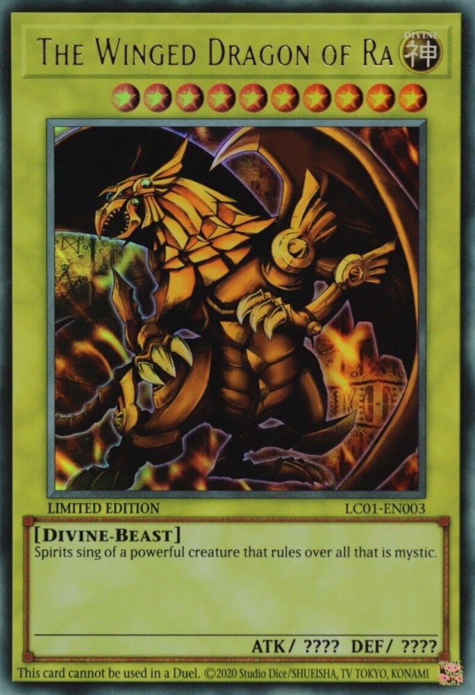 The Winged Dragon of Ra (25th Anniversary) [LC01-EN003] Ultra Rare | Clutch Gaming