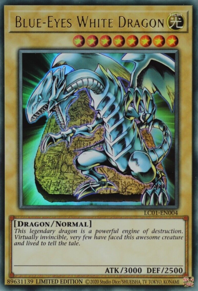 Blue-Eyes White Dragon (25th Anniversary) [LC01-EN004] Ultra Rare | Clutch Gaming