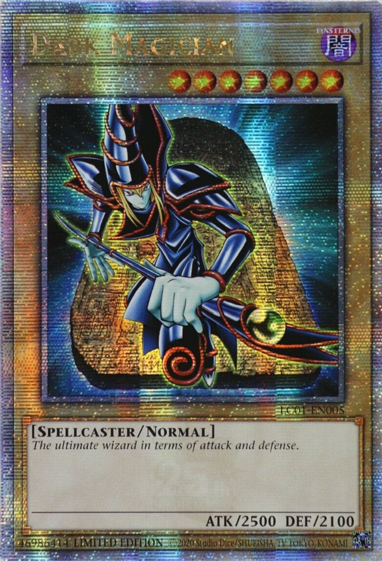 Dark Magician (25th Anniversary) [LC01-EN005] Quarter Century Secret Rare | Clutch Gaming