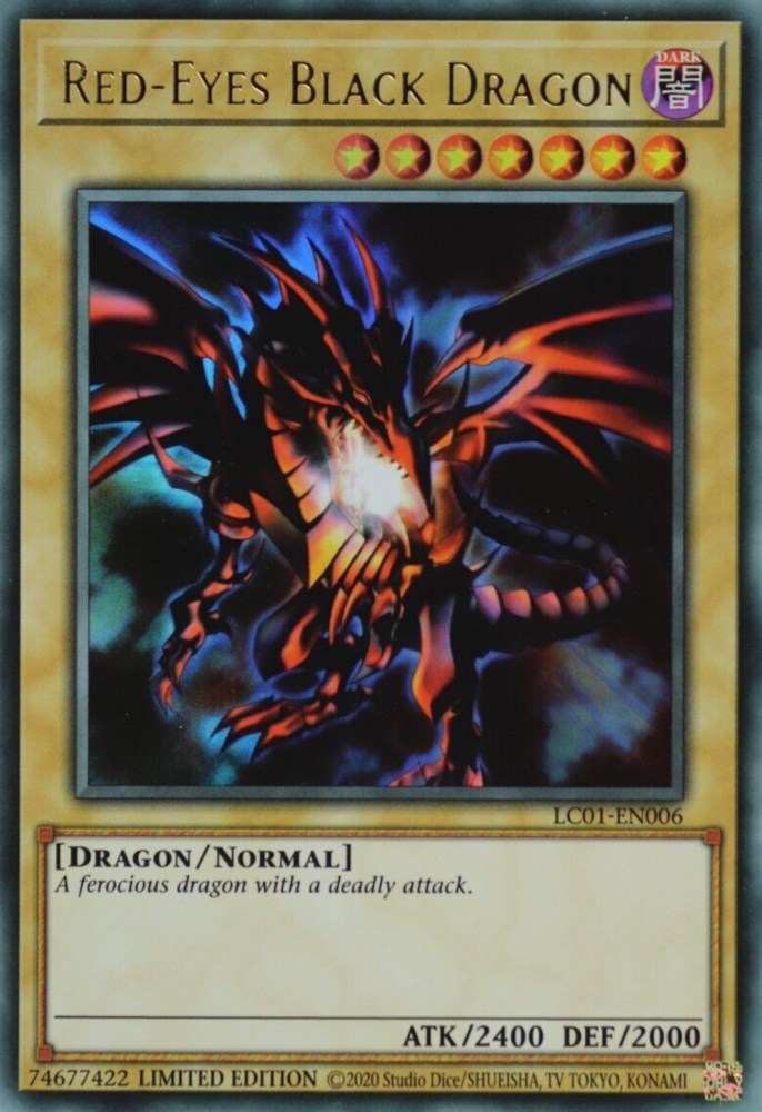 Red-Eyes Black Dragon (25th Anniversary) [LC01-EN006] Ultra Rare | Clutch Gaming