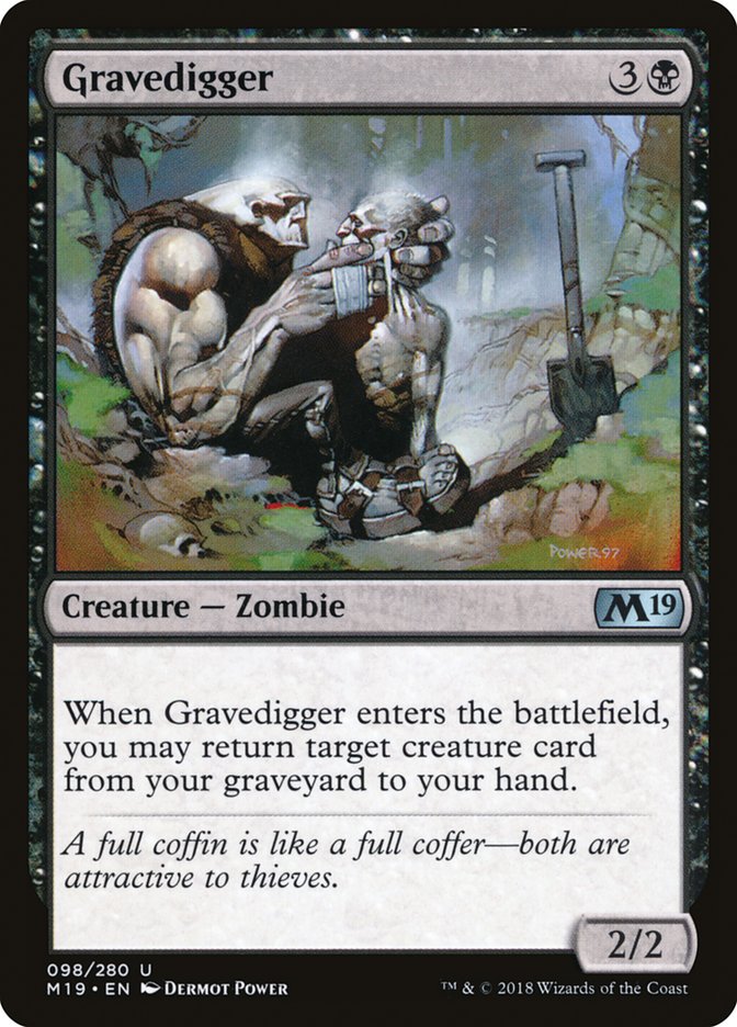 Gravedigger [Core Set 2019] | Clutch Gaming