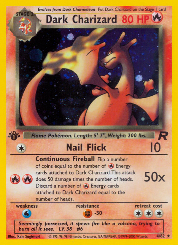 Dark Charizard (4/82) [Team Rocket 1st Edition] | Clutch Gaming