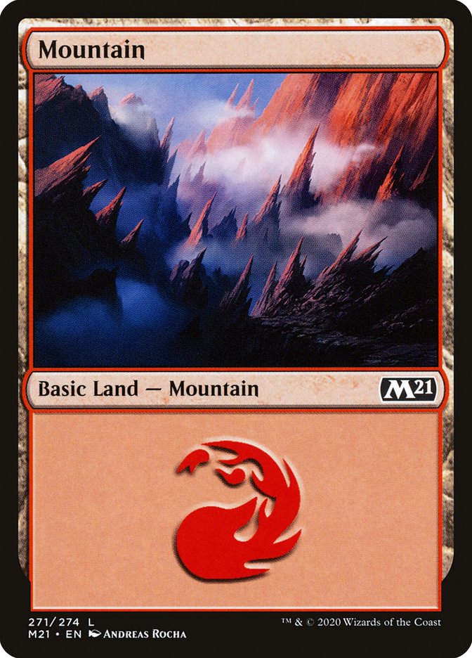 Mountain (271) [Core Set 2021] | Clutch Gaming