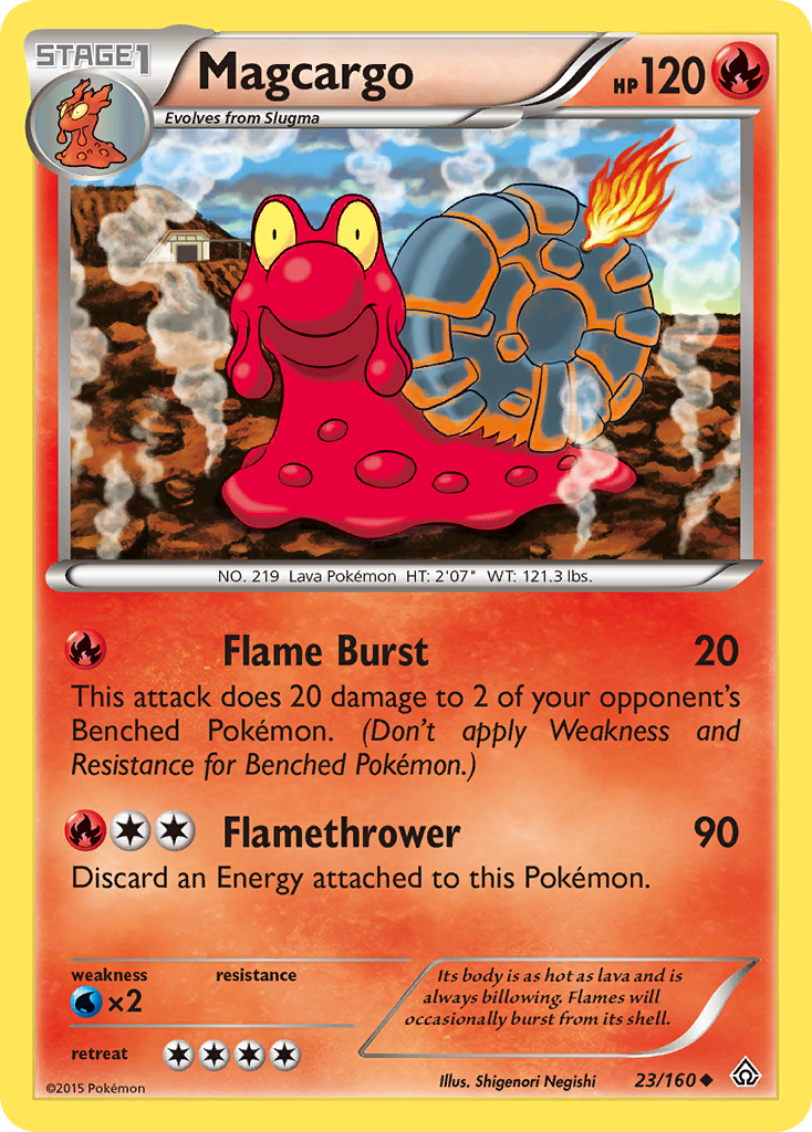 Magcargo (23/160) [XY: Primal Clash] | Clutch Gaming