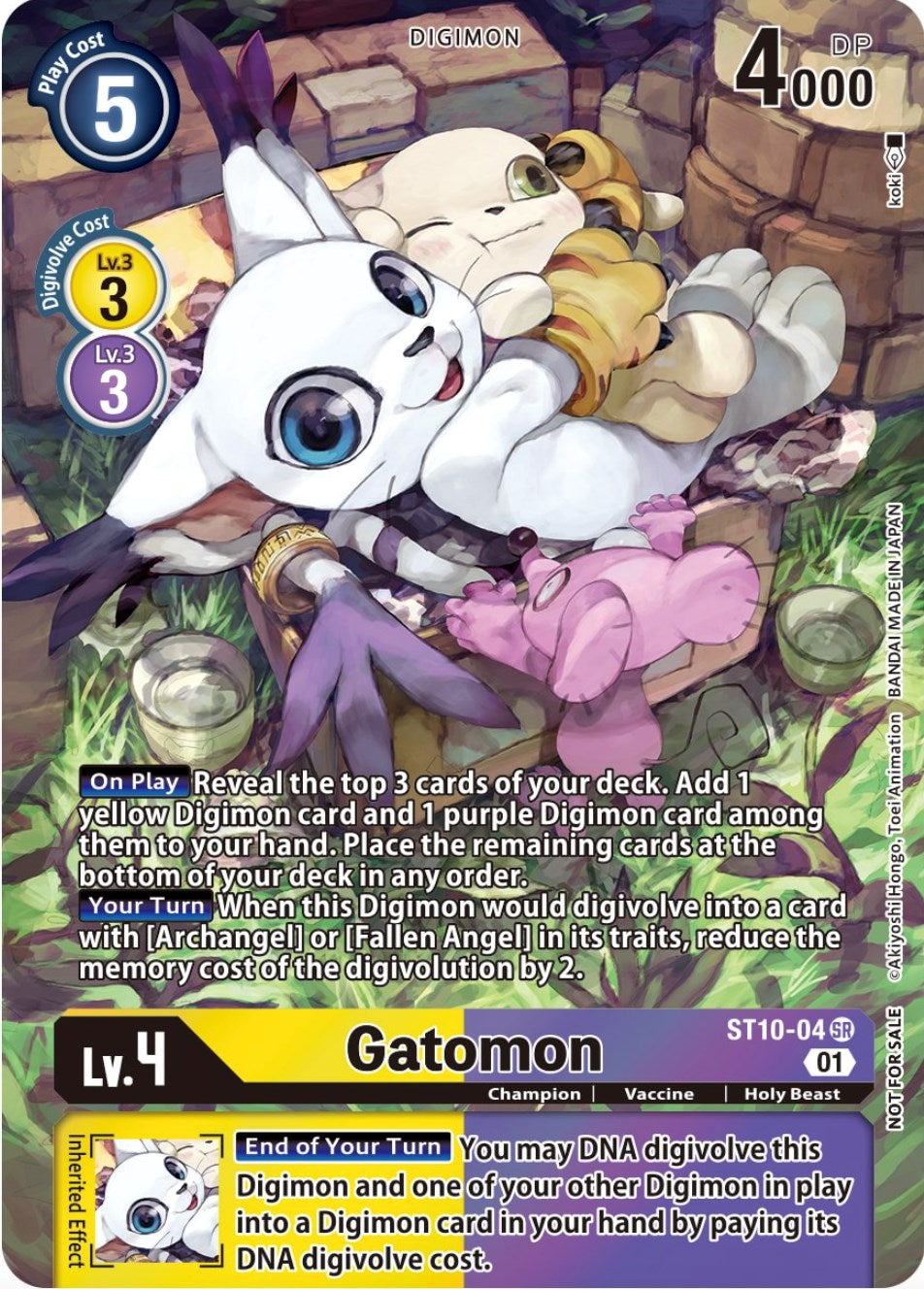 Gatomon [ST10-04] (Official Tournament Pack Vol.9) [Starter Deck: Parallel World Tactician Promos] | Clutch Gaming