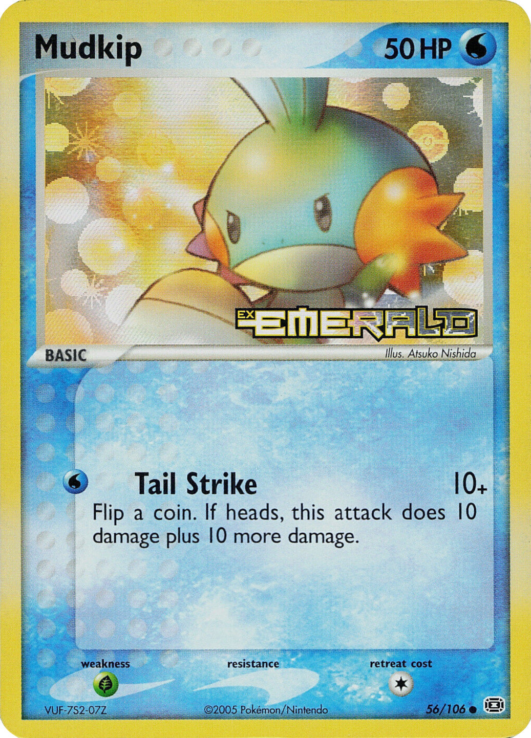 Mudkip (56/106) (Stamped) [EX: Emerald] | Clutch Gaming