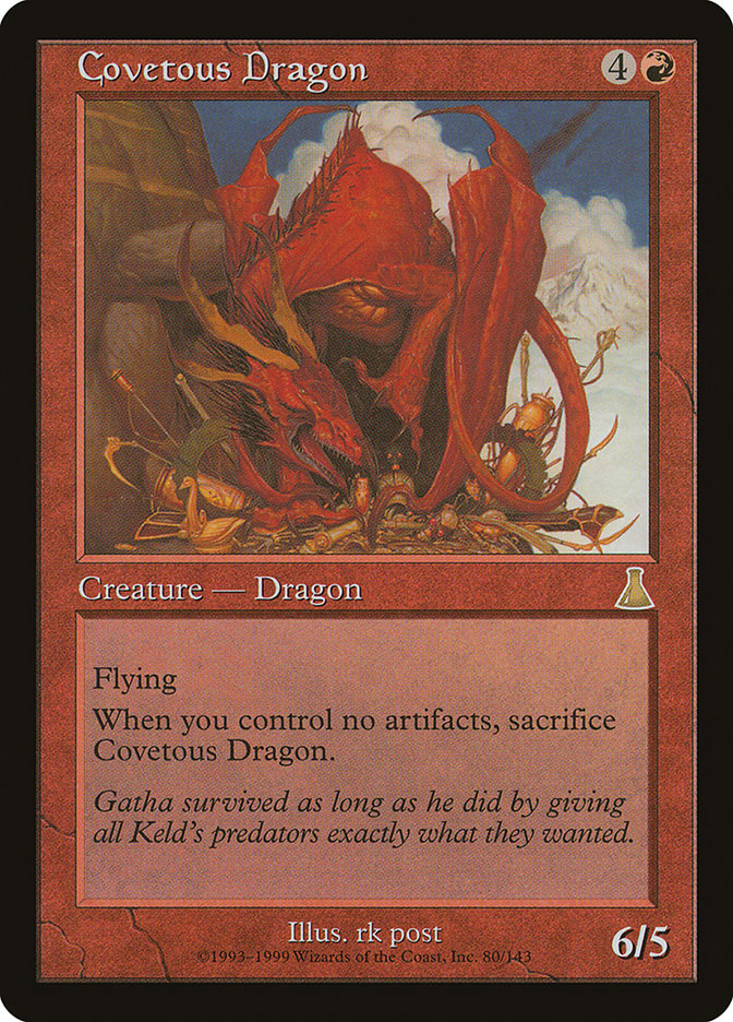 Covetous Dragon [Urza's Destiny] | Clutch Gaming