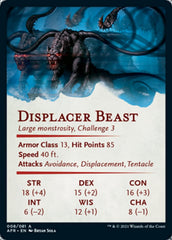 Displacer Beast Art Card [Dungeons & Dragons: Adventures in the Forgotten Realms Art Series] | Clutch Gaming