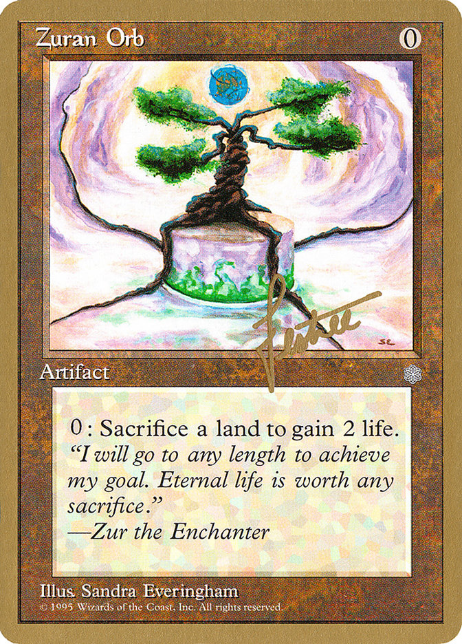 Zuran Orb (Bertrand Lestree) [Pro Tour Collector Set] | Clutch Gaming