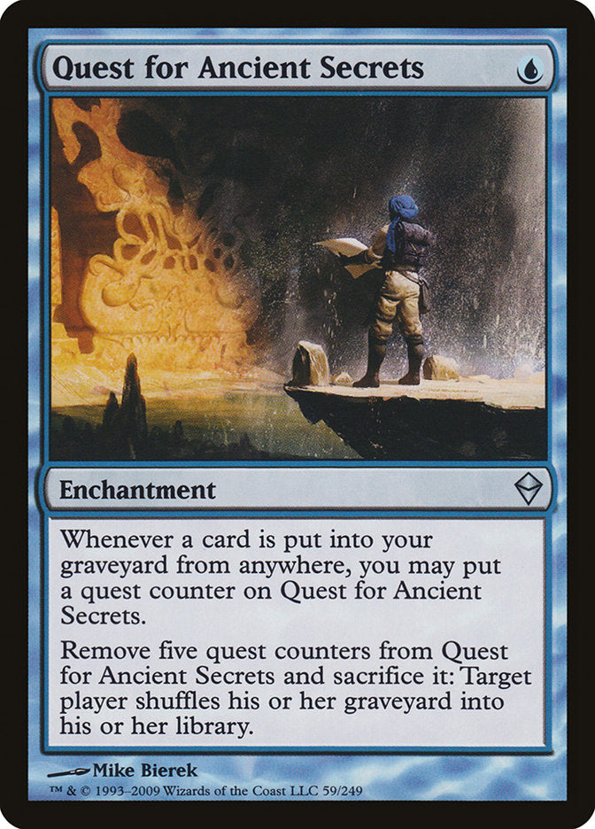 Quest for Ancient Secrets [Zendikar] | Clutch Gaming