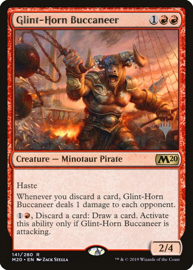 Glint-Horn Buccaneer (Promo Pack) [Core Set 2020 Promos] | Clutch Gaming