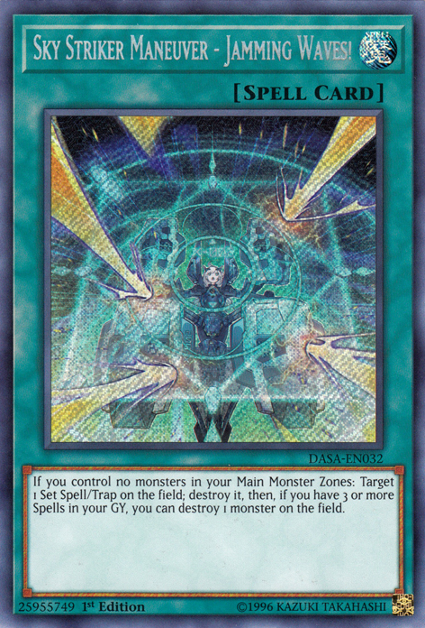 Sky Striker Maneuver - Jamming Waves! [DASA-EN032] Secret Rare | Clutch Gaming