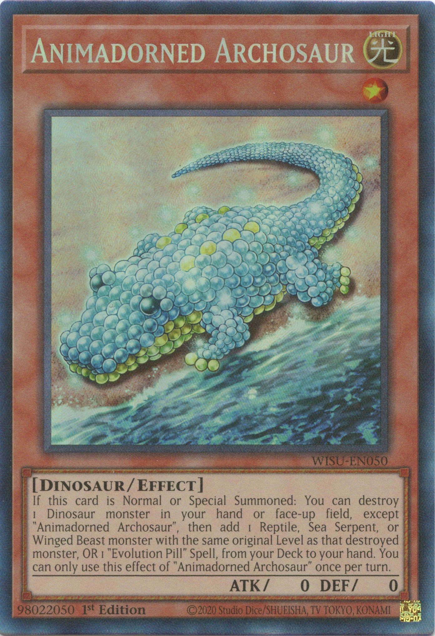 Animadorned Archosaur [WISU-EN050] Collector's Rare | Clutch Gaming