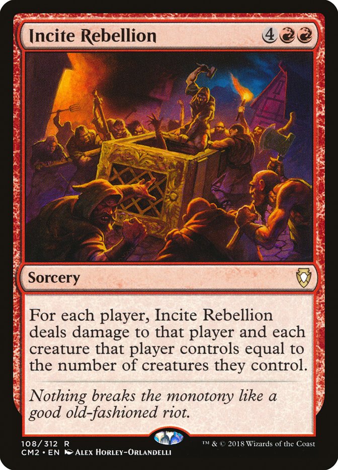 Incite Rebellion [Commander Anthology Volume II] | Clutch Gaming
