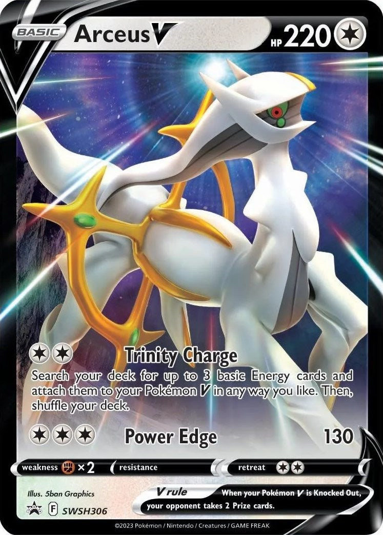 Arceus V (SWSH306) [Sword & Shield: Black Star Promos] | Clutch Gaming